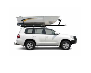 Landcruiser with Mozzi Boat Loader